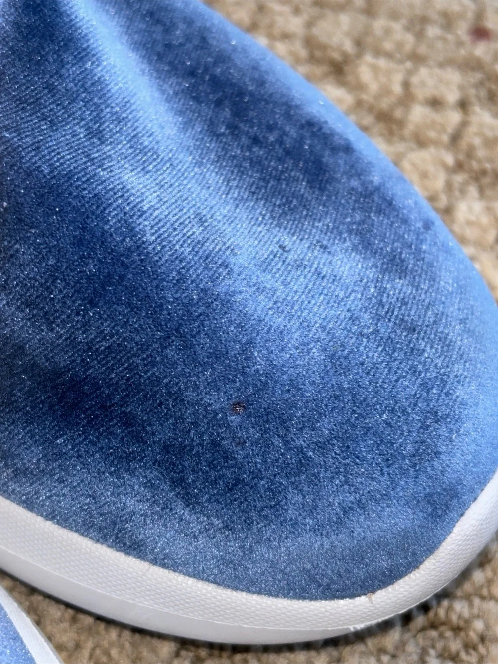 Skechers GOGA Mat blue suede fur lined ankle boots 8